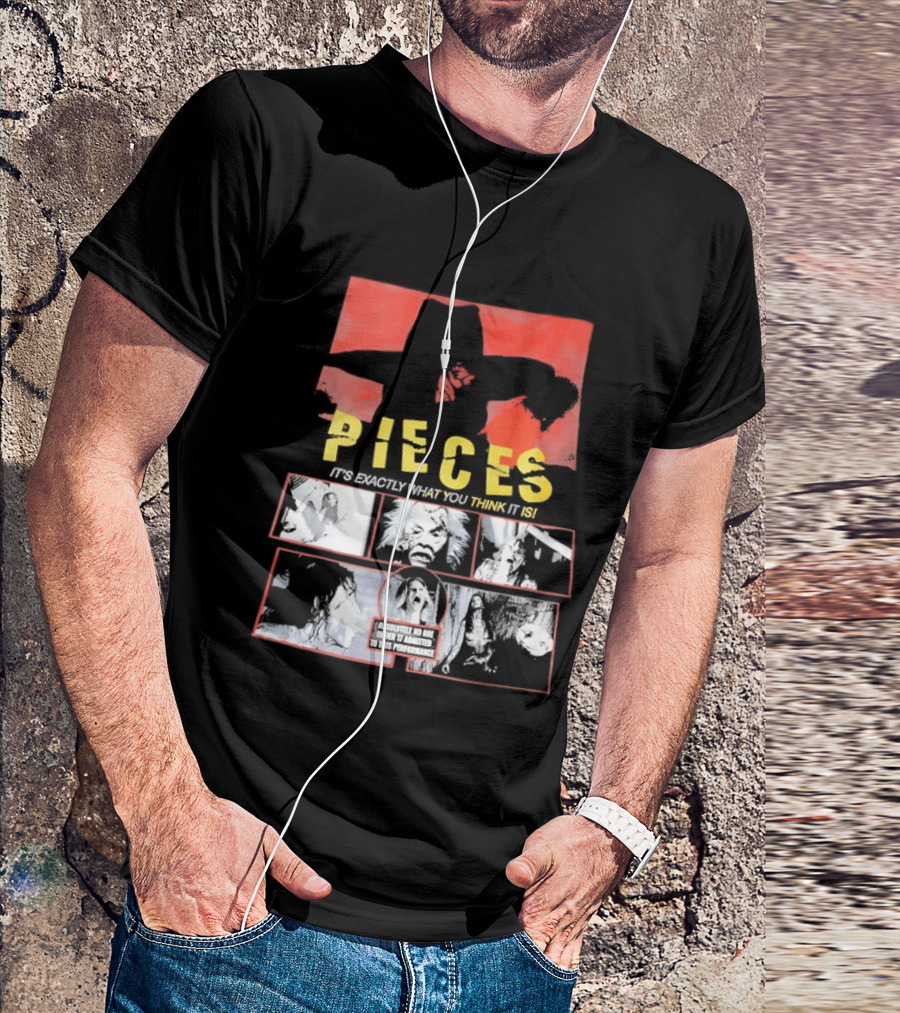 Pieces It's Exactly What You Think It Is Puzzle Collage T-Shirt