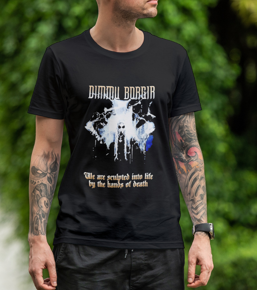 Dimmu Borgir We Are Sculpted Into Life By The Hands Of Death Mystic Symbolism T-Shirt