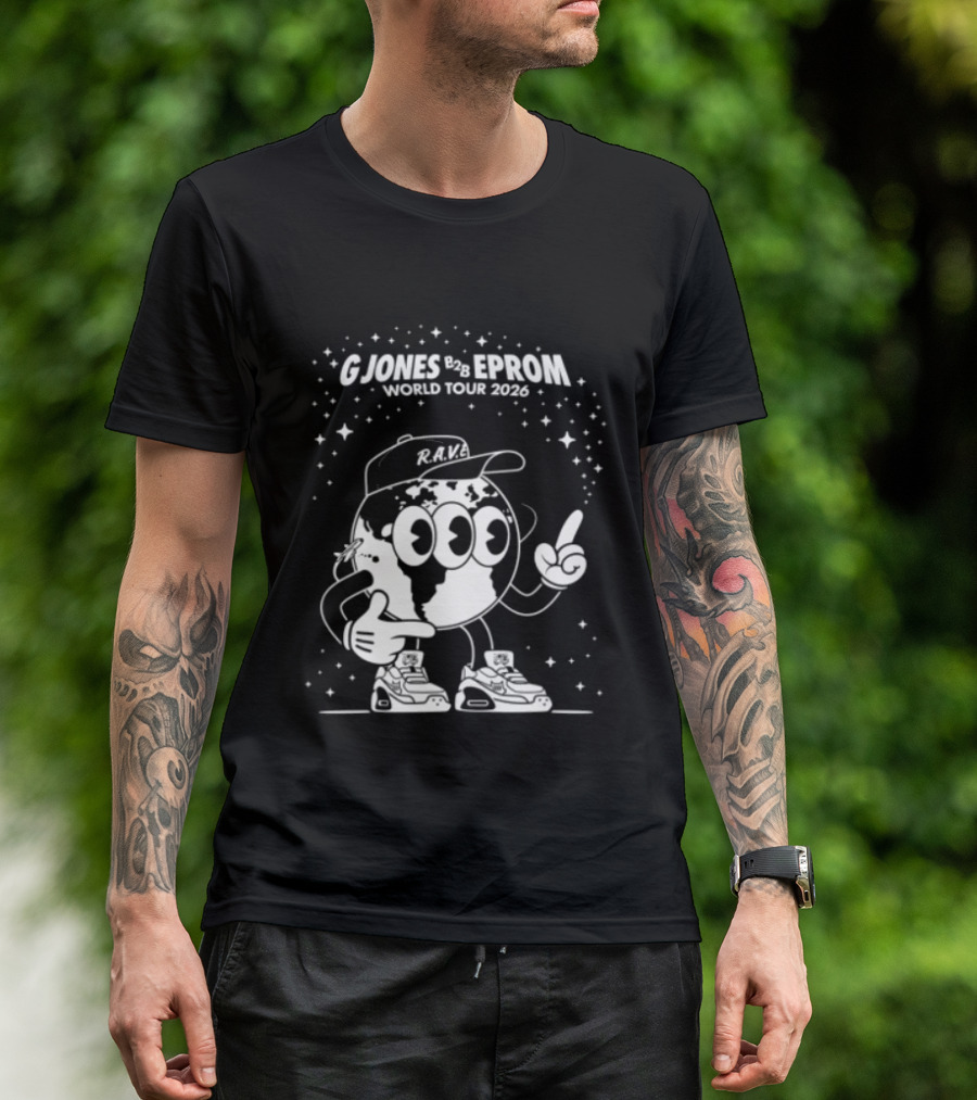 G Jones Eprom World Tour 2023 RAM Earth T-Shirt
