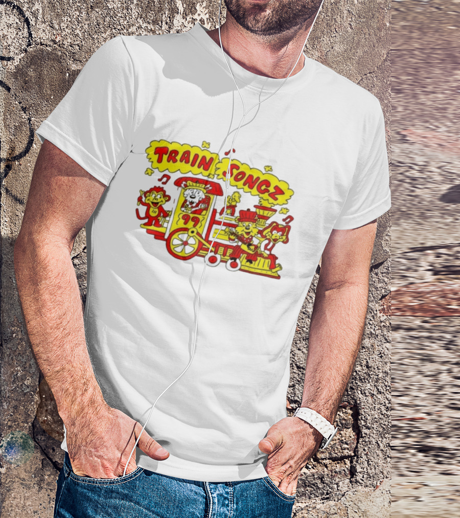Train Songz 99 Musical Cartoon Animal Band Fun Adventure T-Shirt