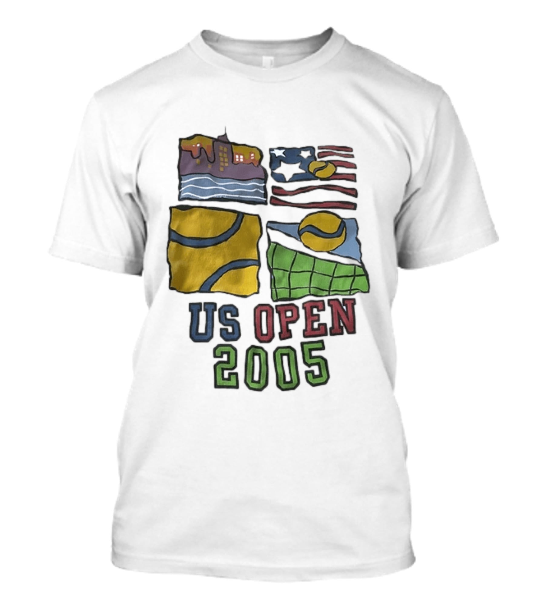 US Open 2005 Tennis Tournament Grand Slam T-Shirt