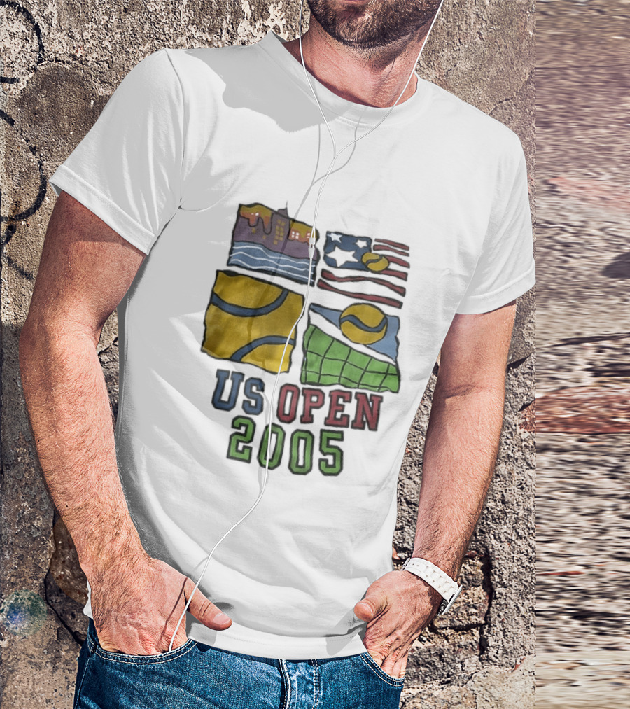 US Open 2005 Tennis Tournament Grand Slam T-Shirt
