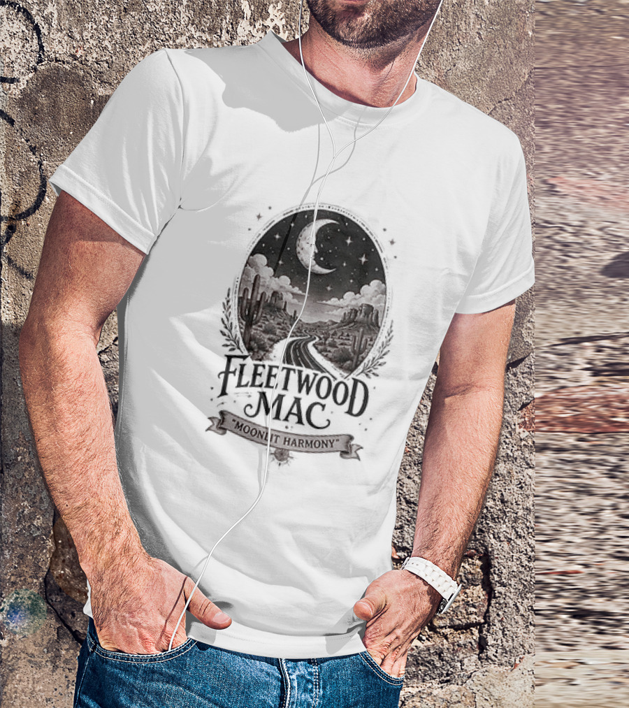Fleetwood Mac Moonlit Harmony Nighttime T-Shirt