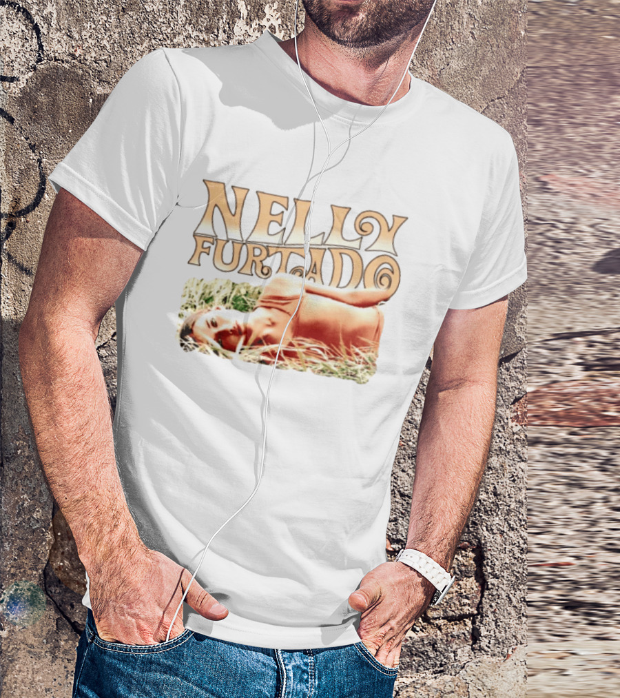 Nelly Furtado Woah Nelly Album Cover Image T-Shirt