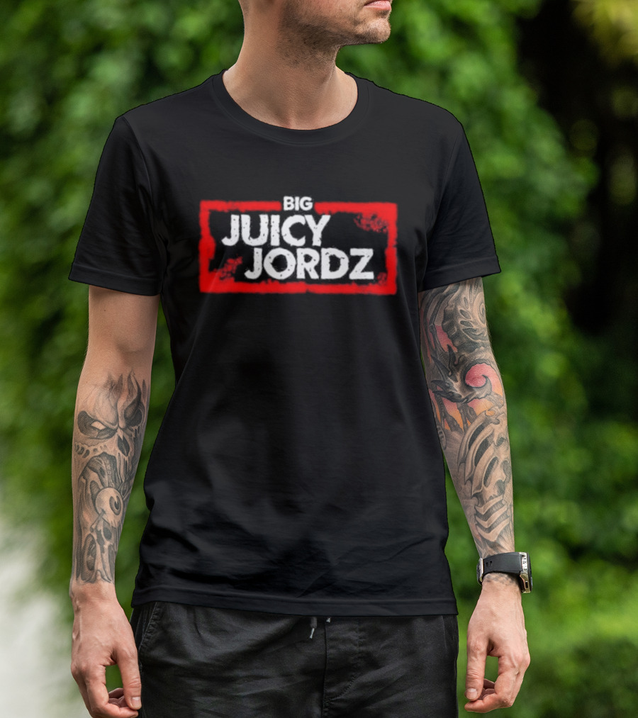 Big Juicy Jordz Red Border T-Shirt