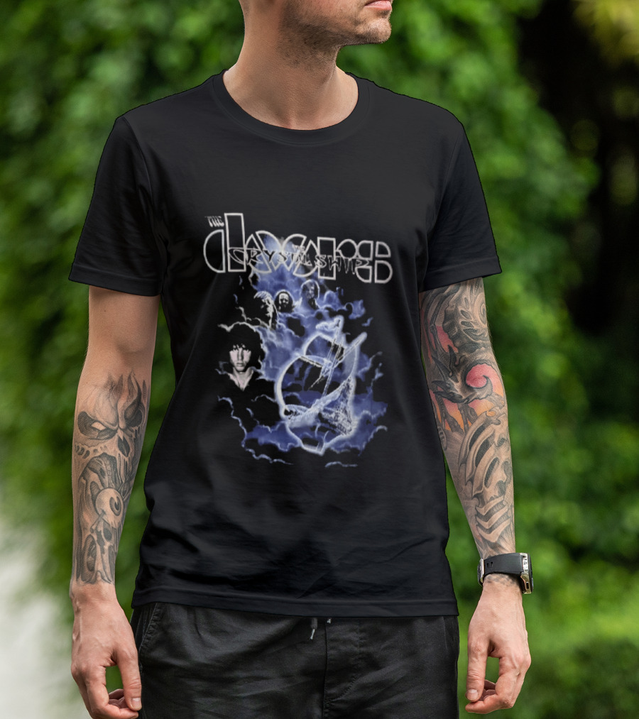 The Doors Jim Morrison Crystal Ship Lyrics And Band Members T-Shirt