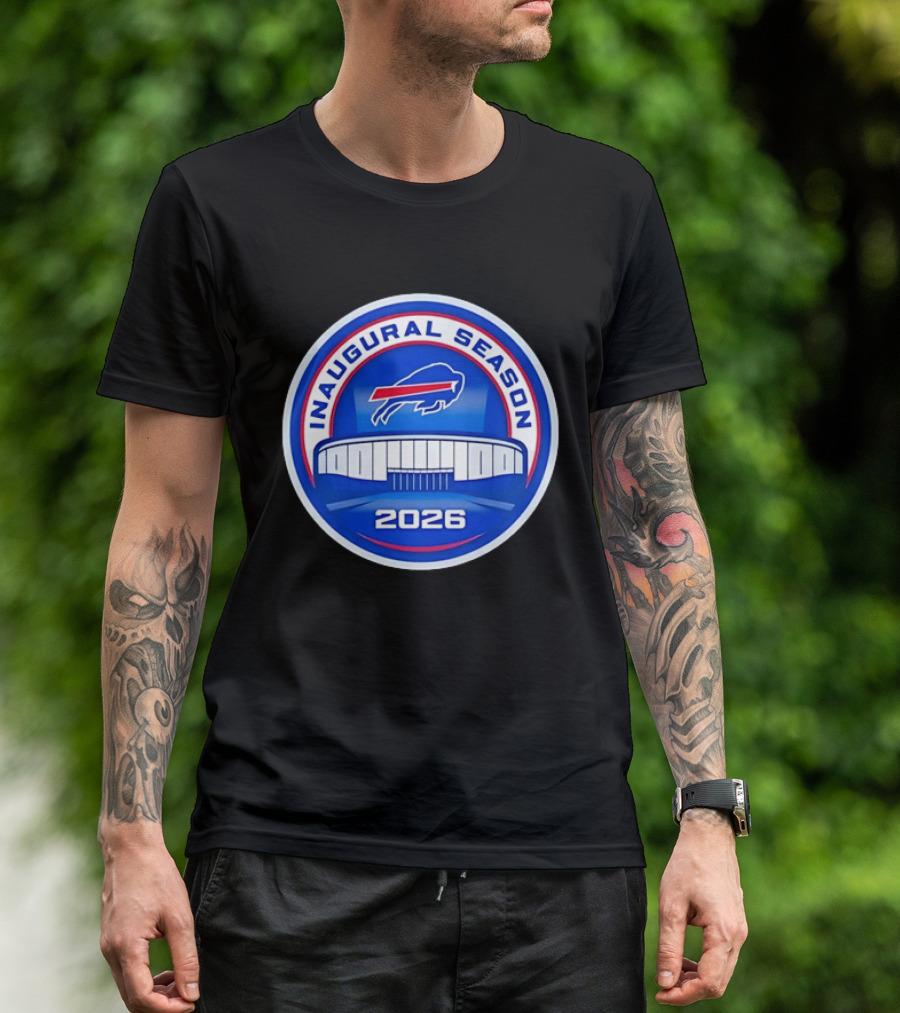 Buffalo Bills Inaugural Season 2026 Stadium T-Shirt