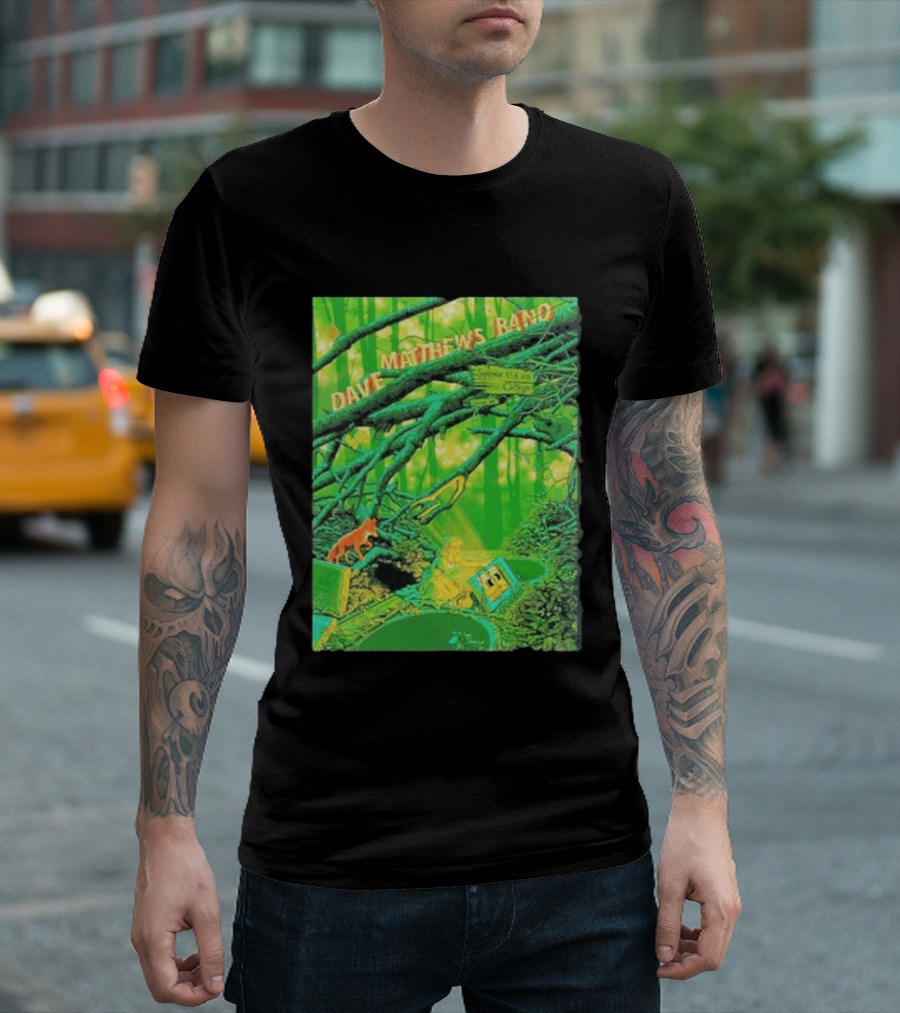 Dave Matthews Band George WA September 4 5 6 2026 At The Gorge Forest Scene T-Shirt