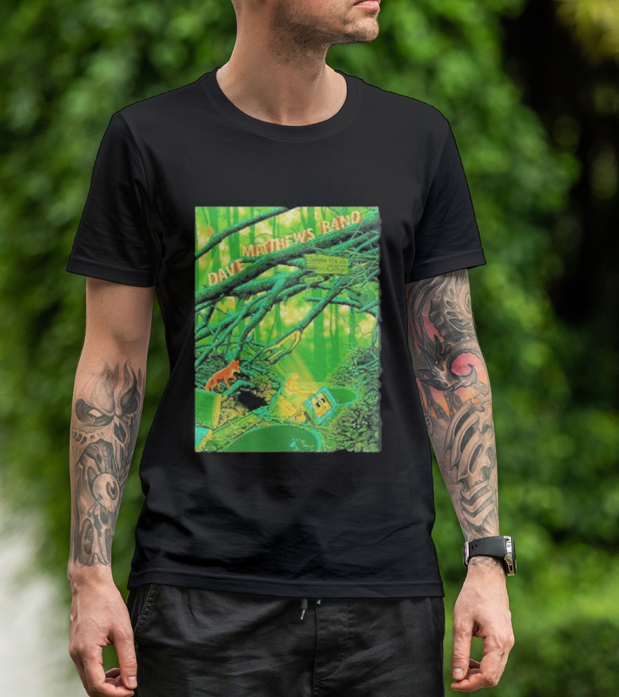 Dave Matthews Band George WA September 4 5 6 2026 At The Gorge Forest Scene T-Shirt