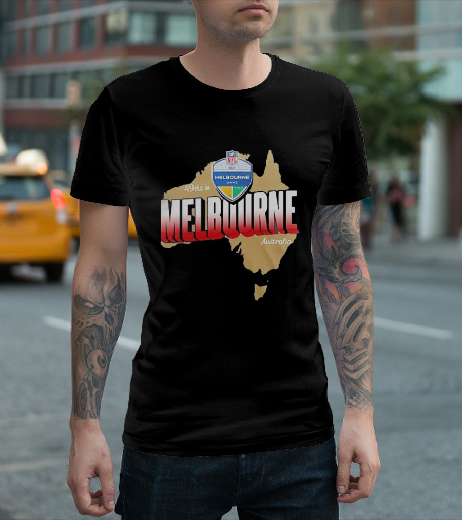 49ers In Melbourne Australia NFL Game 2026 T-Shirt