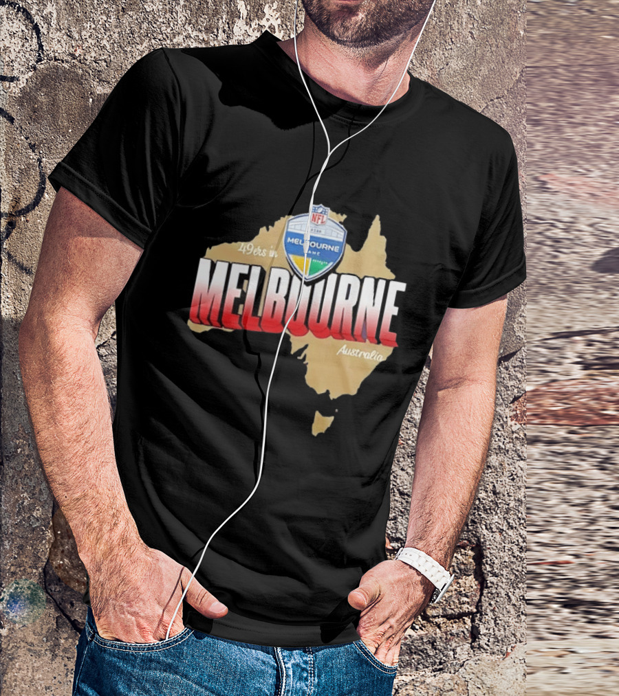 49ers In Melbourne Australia NFL Game 2026 T-Shirt