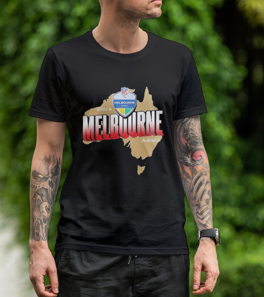 49ers In Melbourne Australia NFL Game 2026 T-Shirt