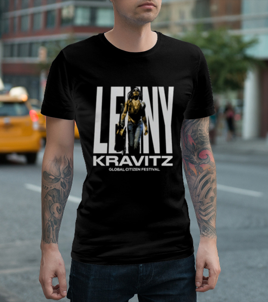 Lenny Kravitz Global Citizen Festival 2026 T-Shirt