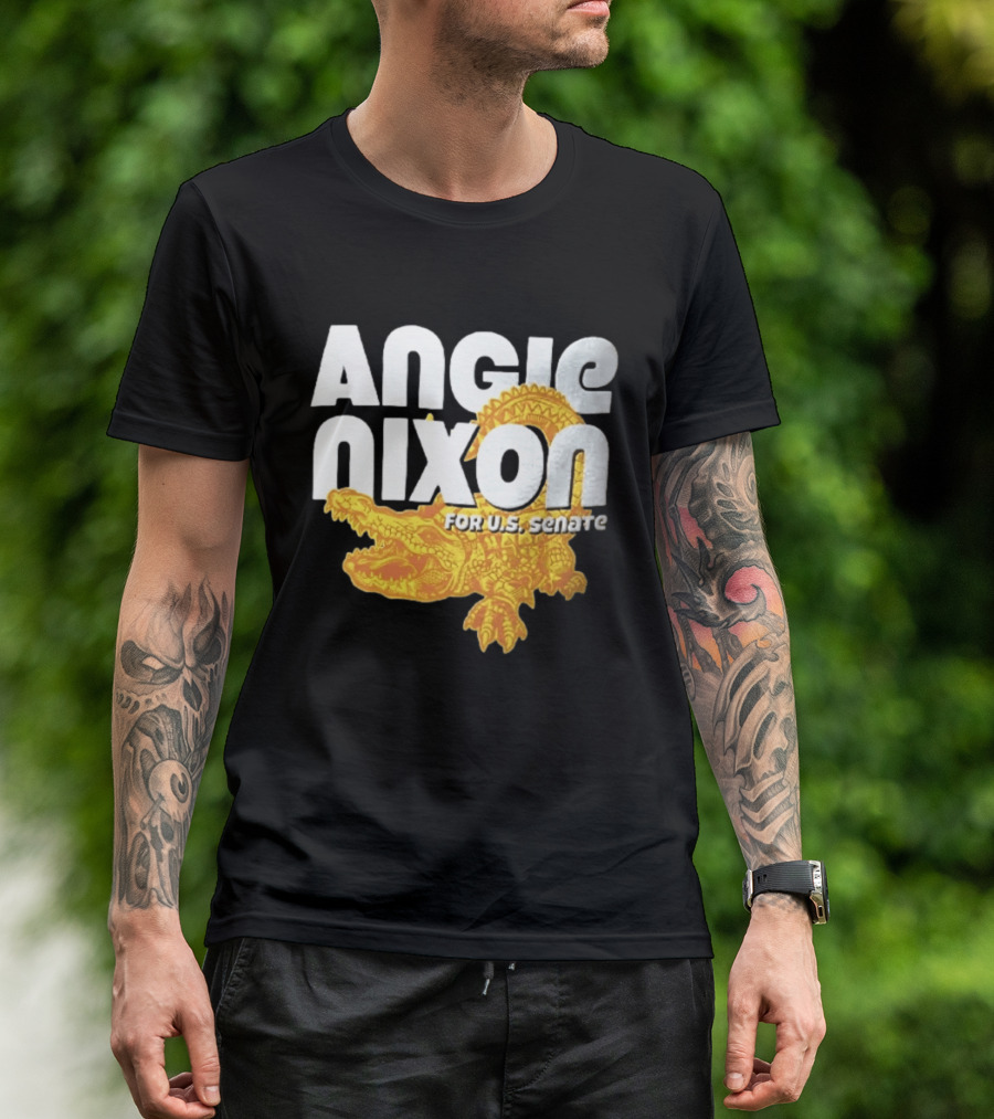 Angie Nixon For U.S. Senate Gator Campaign T-Shirt