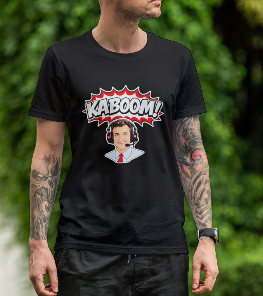 Kaboom Sports Broadcaster Jim Nantz CBS T-Shirt