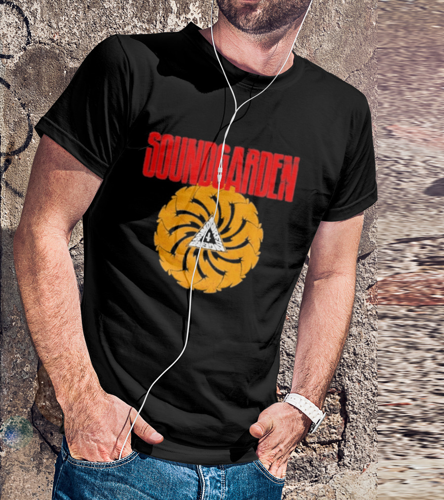 Soundgarden Badmotorfinger Album Grunge Rock Band T-Shirt