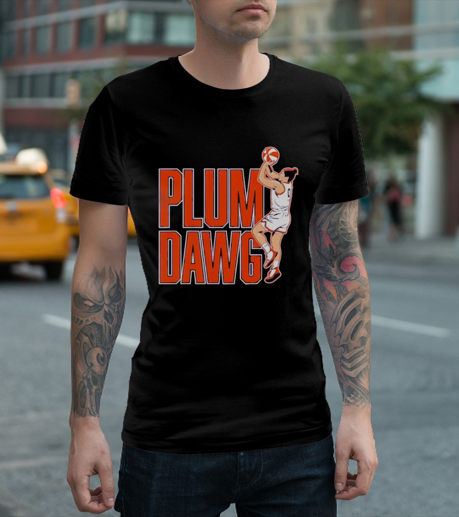 Kelsey Plum Dawg Las Vegas Aces WNBA Basketball Player T-Shirt