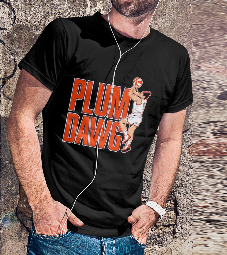 Kelsey Plum Dawg Las Vegas Aces WNBA Basketball Player T-Shirt