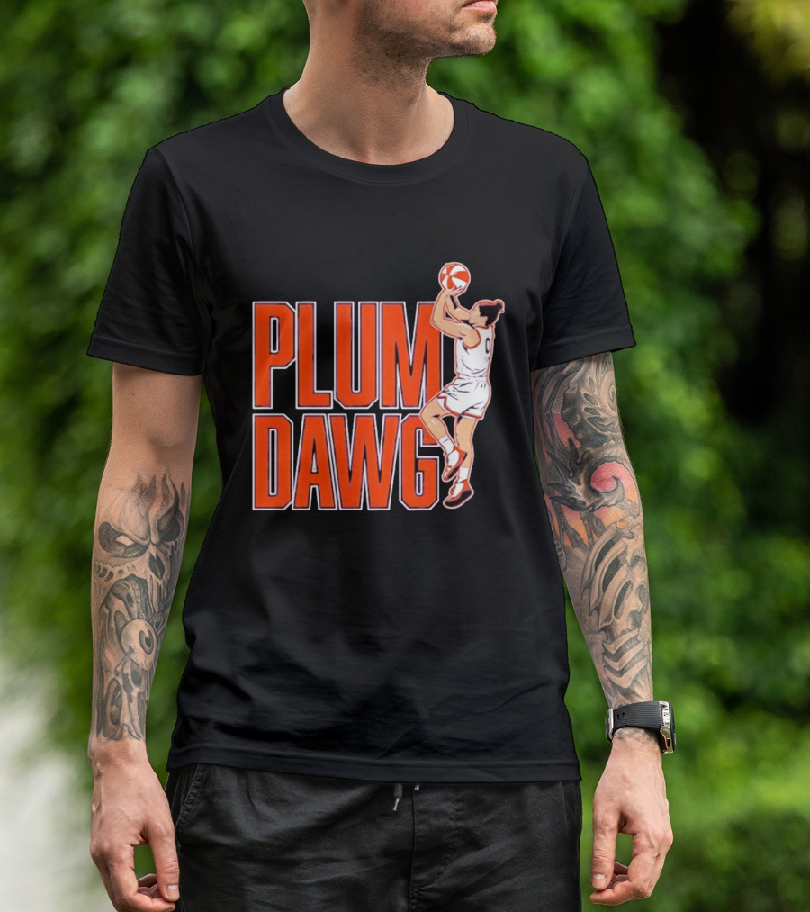Kelsey Plum Dawg Las Vegas Aces WNBA Basketball Player T-Shirt