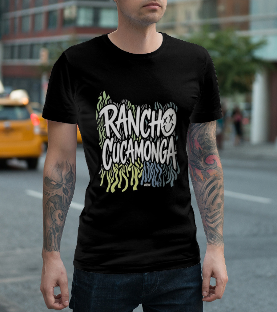 Rancho Cucamonga The Young Bucks AEW Wrestling Nick And Matt Jackson T-Shirt