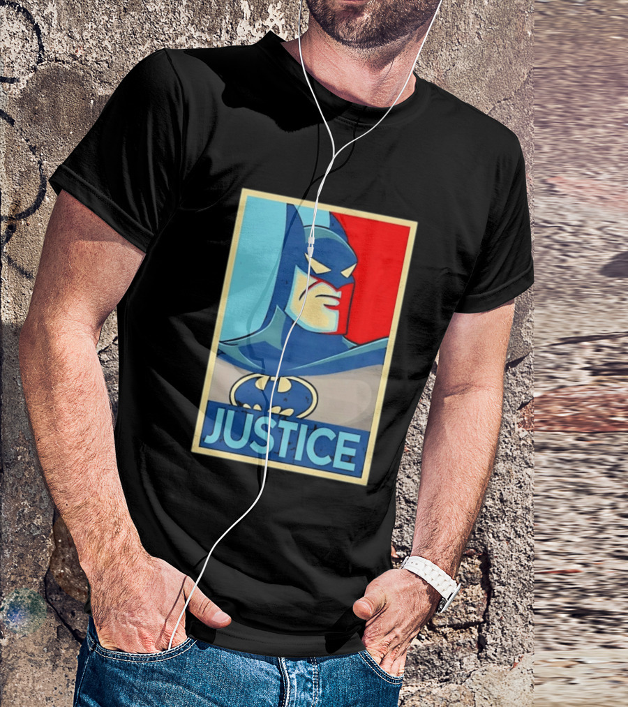 Justice Distressed Batman DC Comics T-Shirt
