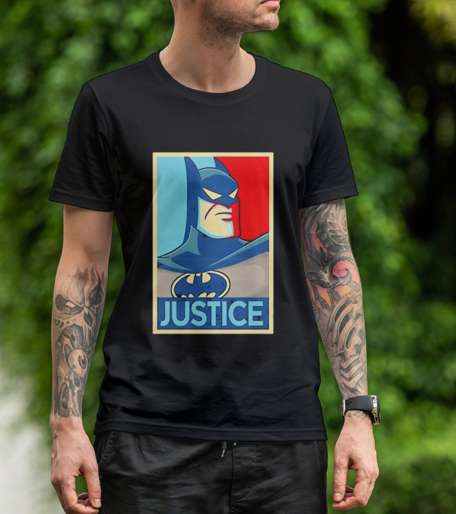 Justice Distressed Batman DC Comics T-Shirt
