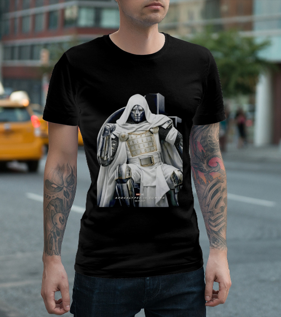 Doctor Doom Marvel Studios Apocalypse Is Coming 12172027 T-Shirt
