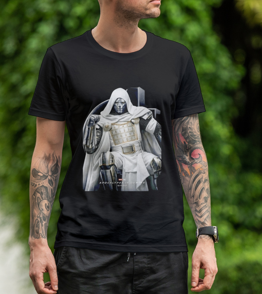 Doctor Doom Marvel Studios Apocalypse Is Coming 12172027 T-Shirt