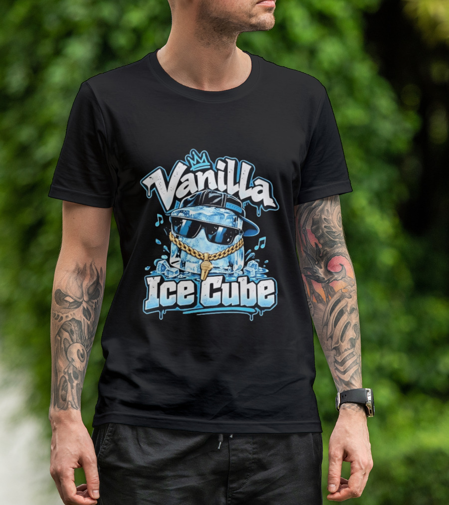 Vanilla Ice Cube Hip Hop Music Rap Cool Ice T-Shirt