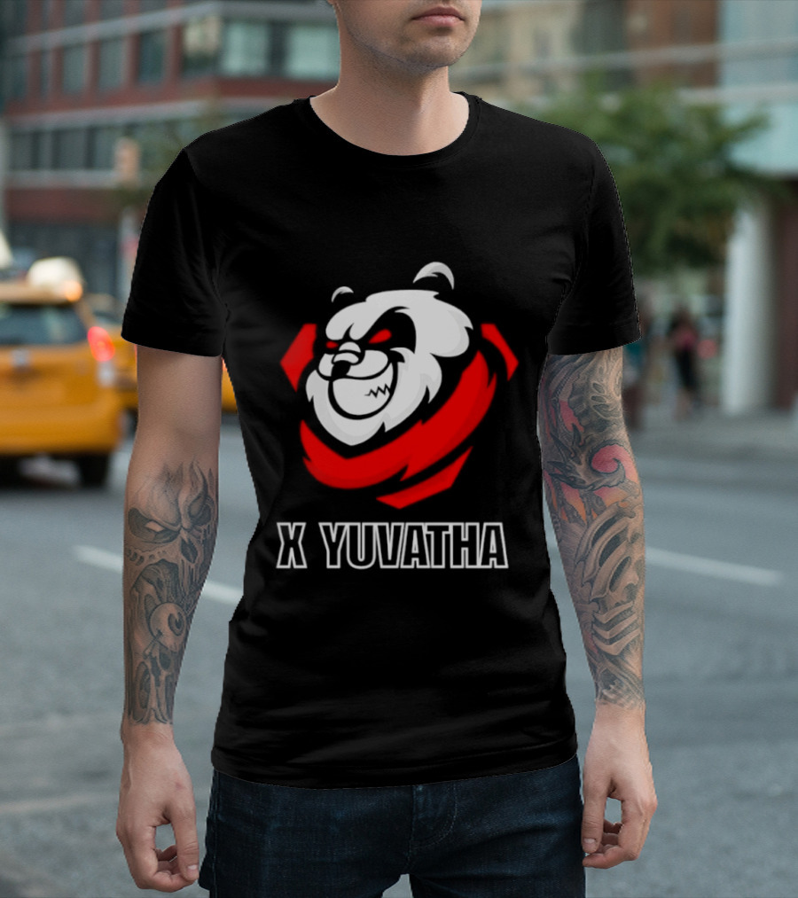 X Yuvatha Panda Gaming Esports T-Shirt