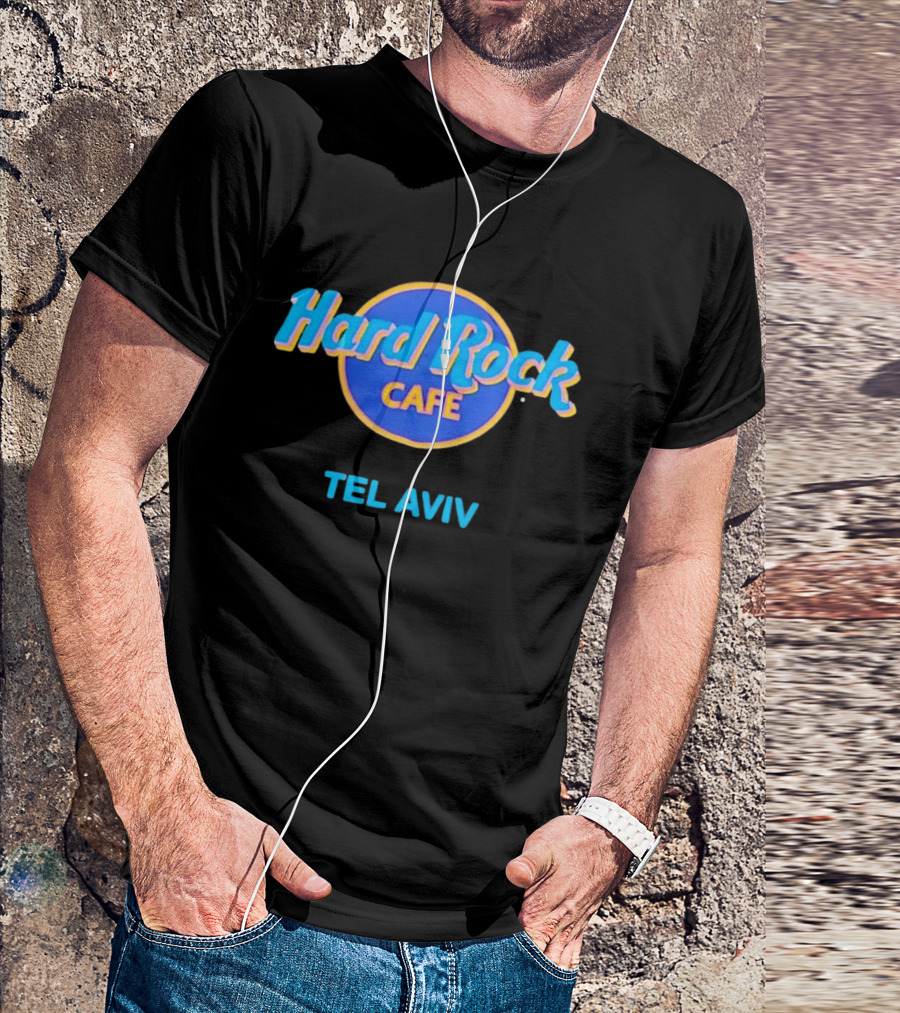 Hard Rock Cafe Tel Aviv Blue Circle T-Shirt