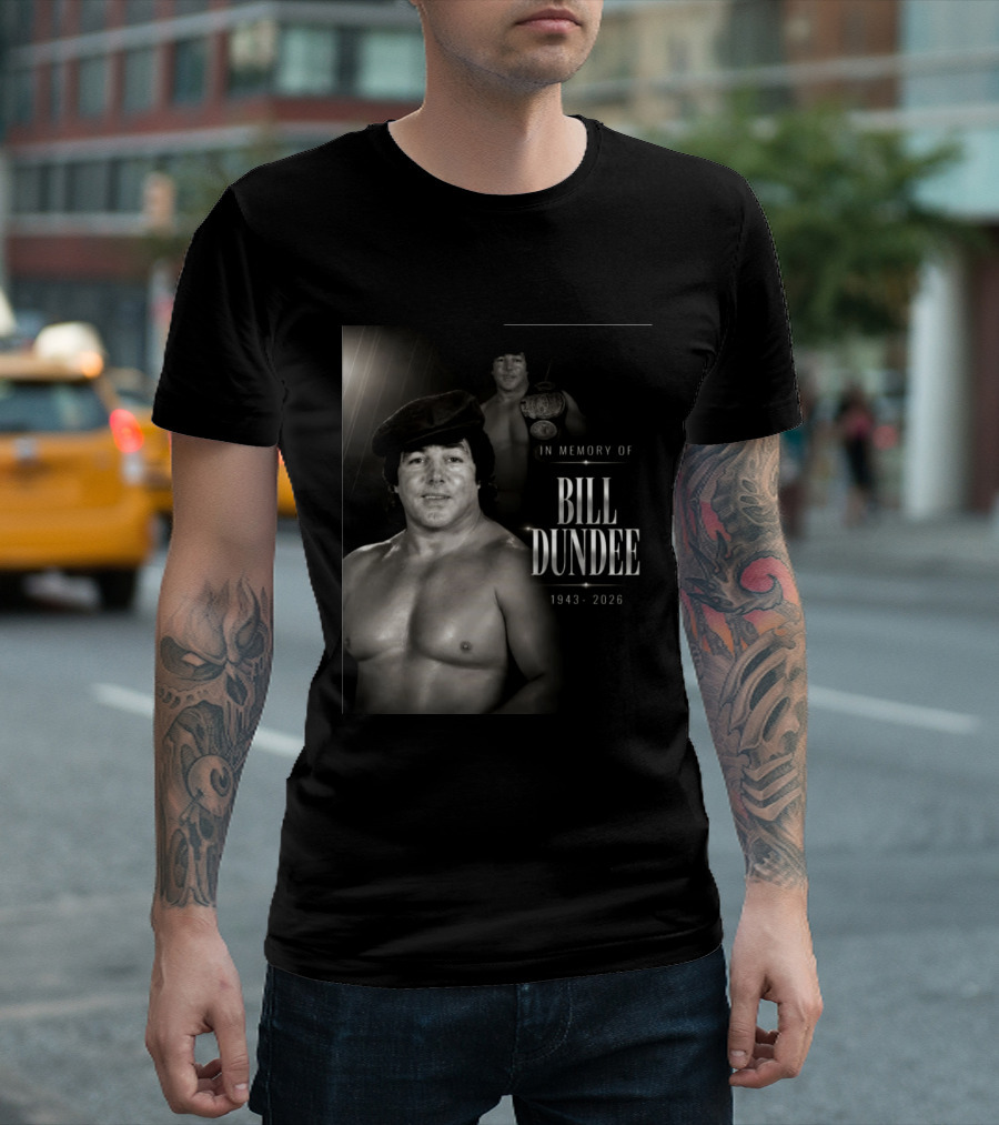 In Memory Of Bill Dundee 1943 2026 Wrestling Legend T-Shirt