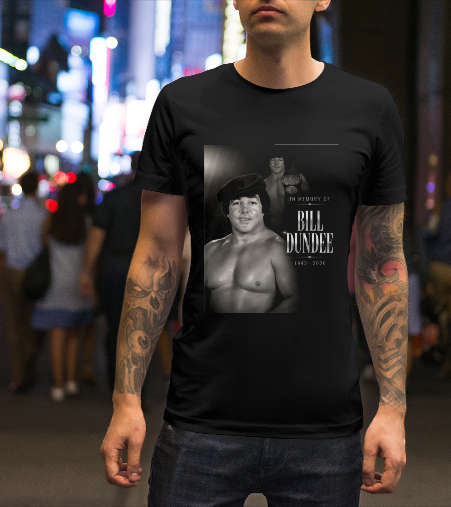 In Memory Of Bill Dundee 1943 2026 Wrestling Legend T-Shirt