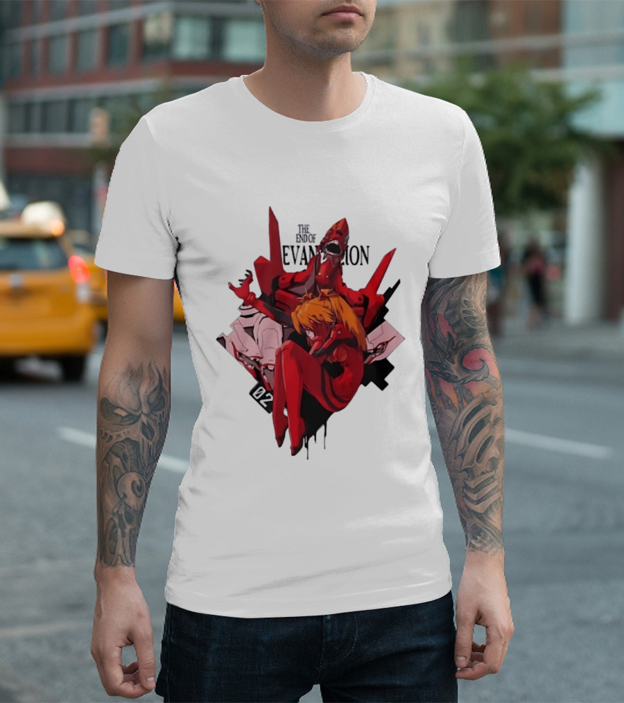 The End Of Evangelion Asuka Langley Soryu Eva Unit 02 T-Shirt