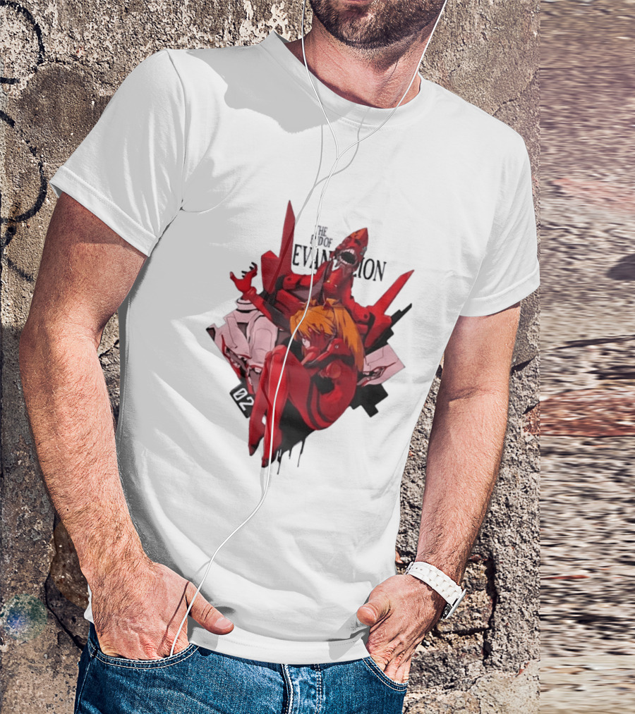The End Of Evangelion Asuka Langley Soryu Eva Unit 02 T-Shirt