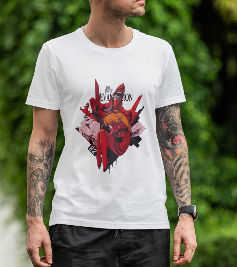 The End Of Evangelion Asuka Langley Soryu Eva Unit 02 T-Shirt