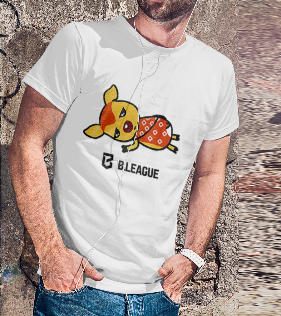 Fauna Animal Crossing Sleeping Character B.LEAGUE T-Shirt