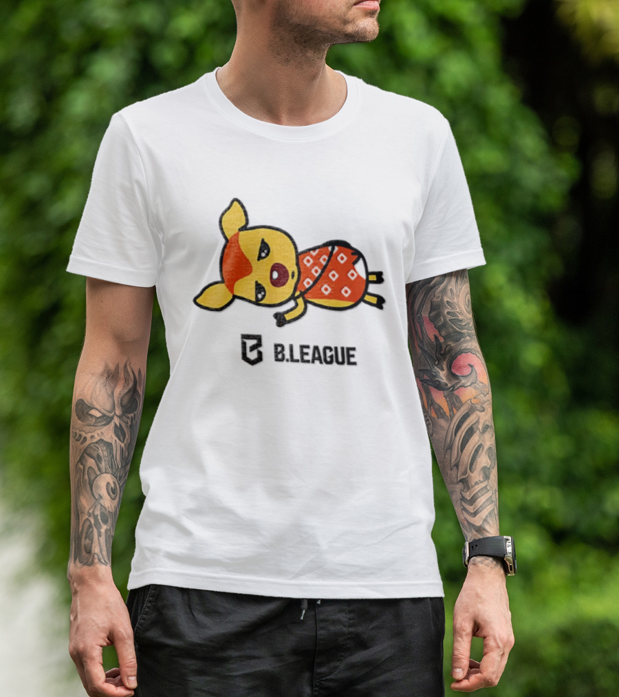 Fauna Animal Crossing Sleeping Character B.LEAGUE T-Shirt