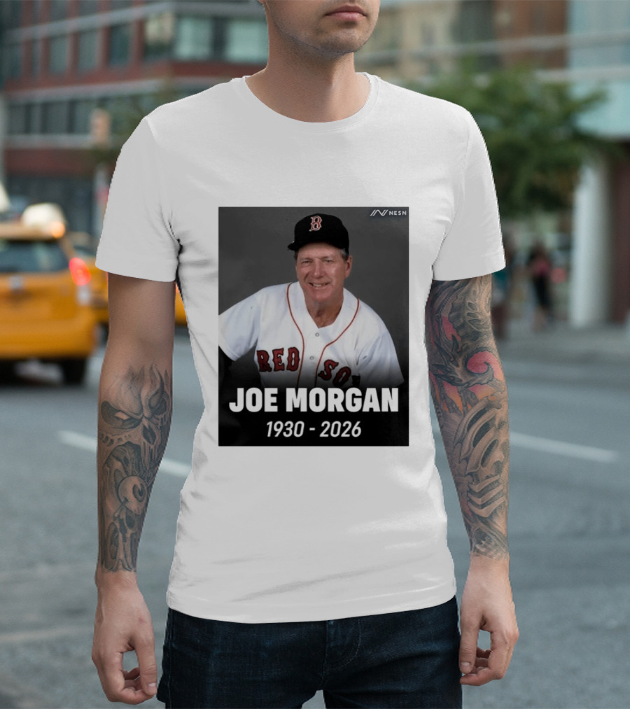 Remembering Joe Morgan 1930 2026 Boston Red Sox Manager NESN T-Shirt