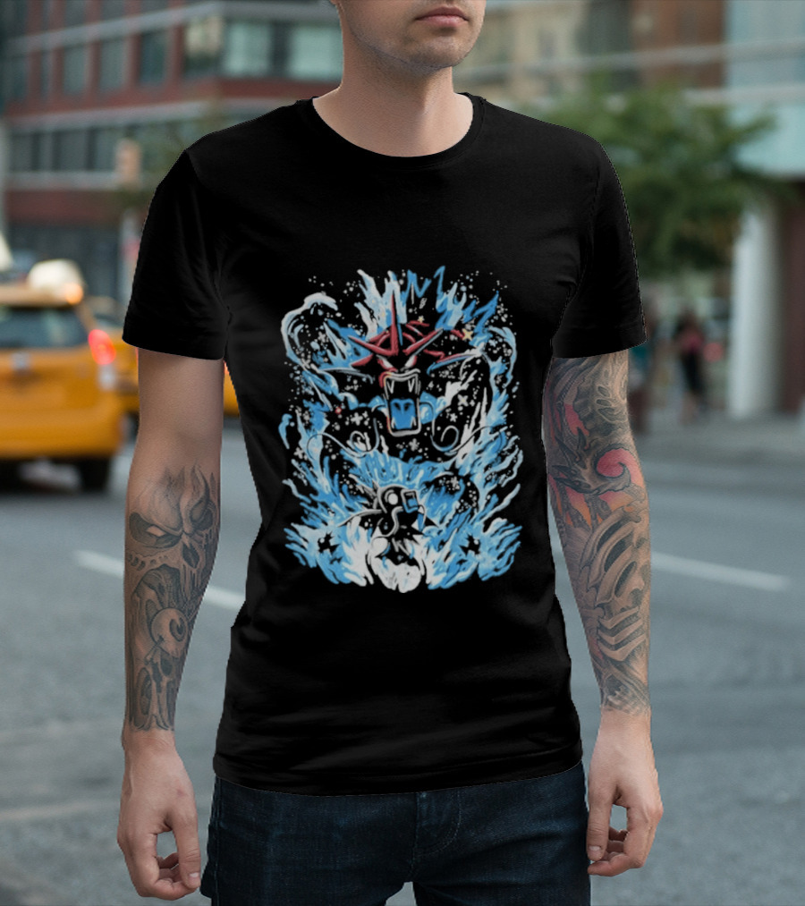 Shiny Rage Water Dragon Splash T-Shirt