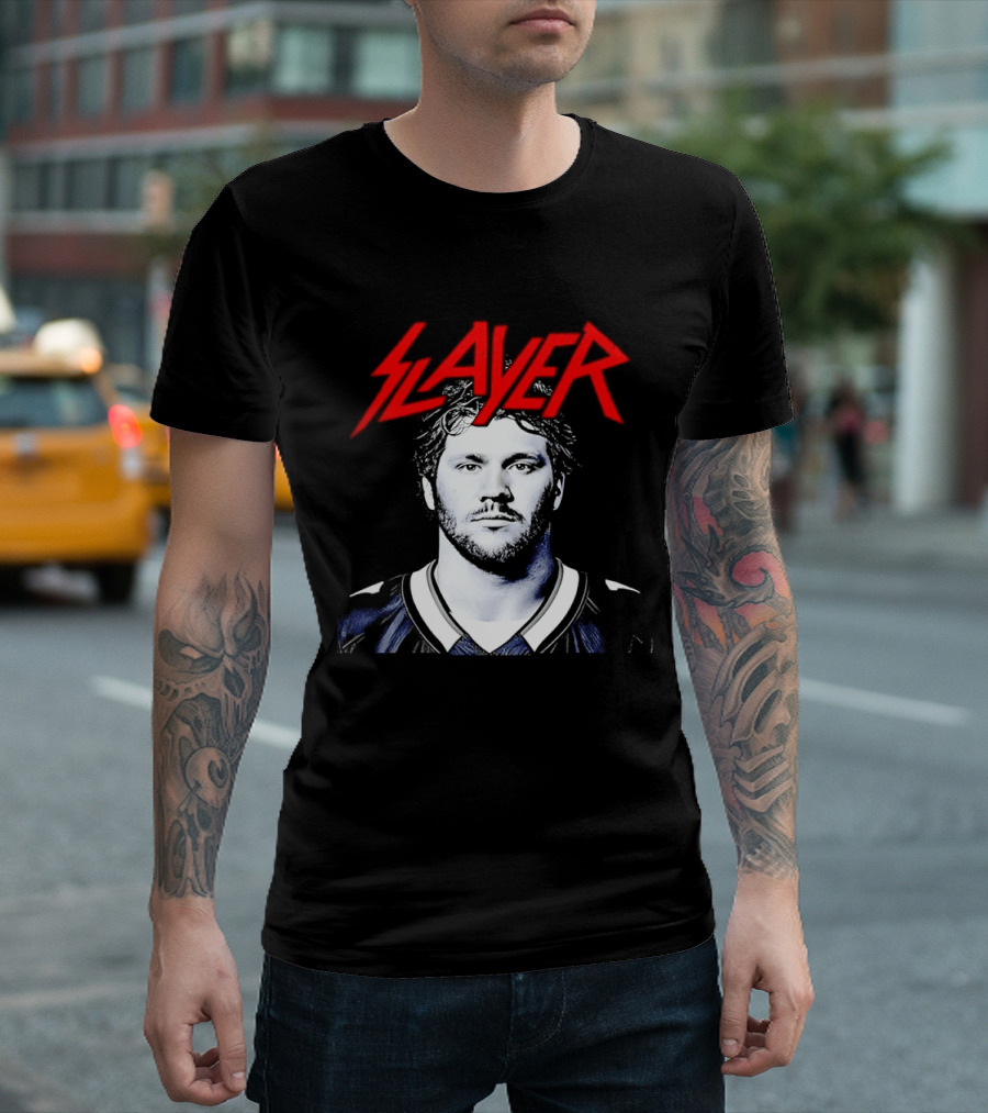 Josh Allen Slayer Buffalo Bills Fan Merchandise T-Shirt