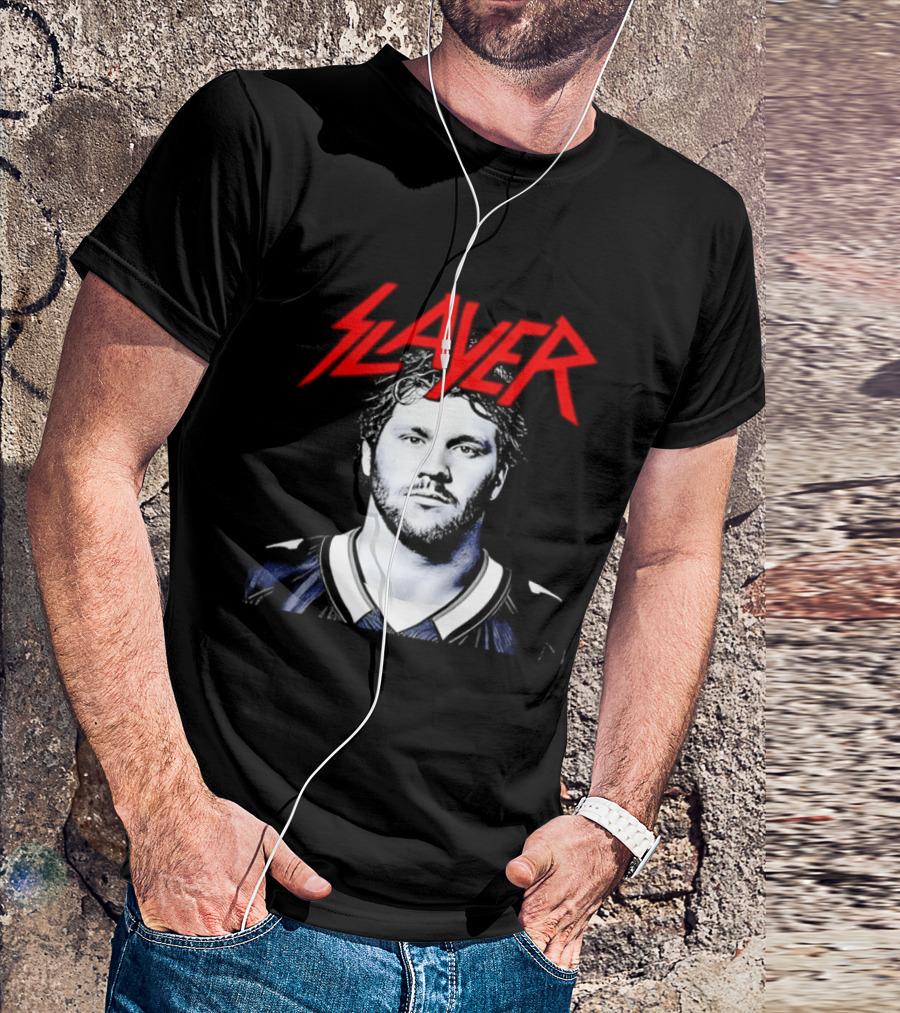 Josh Allen Slayer Buffalo Bills Fan Merchandise T-Shirt