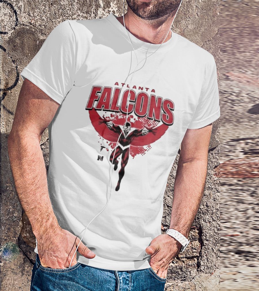 Atlanta Falcons Superhero T-Shirt