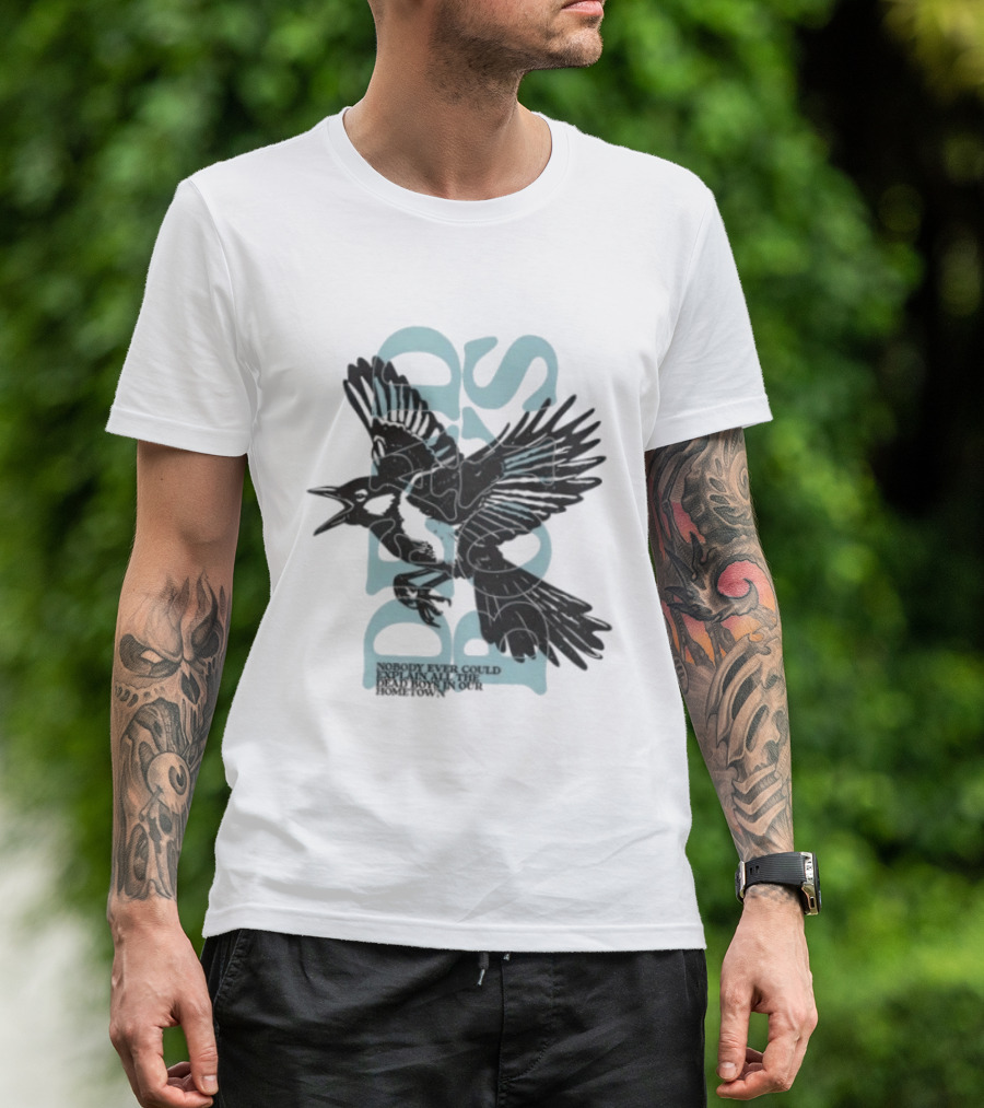Dead Boys Nobody Ever Could Explain All The Dead Boys In Our Hometown Crow T-Shirt
