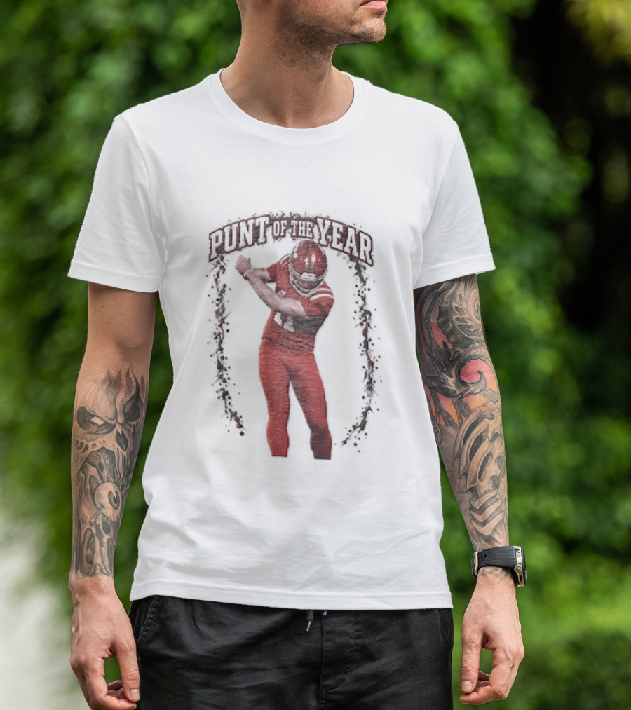 Fraser Masin Punt Of The Year Ole Miss Rebels Football T-Shirt