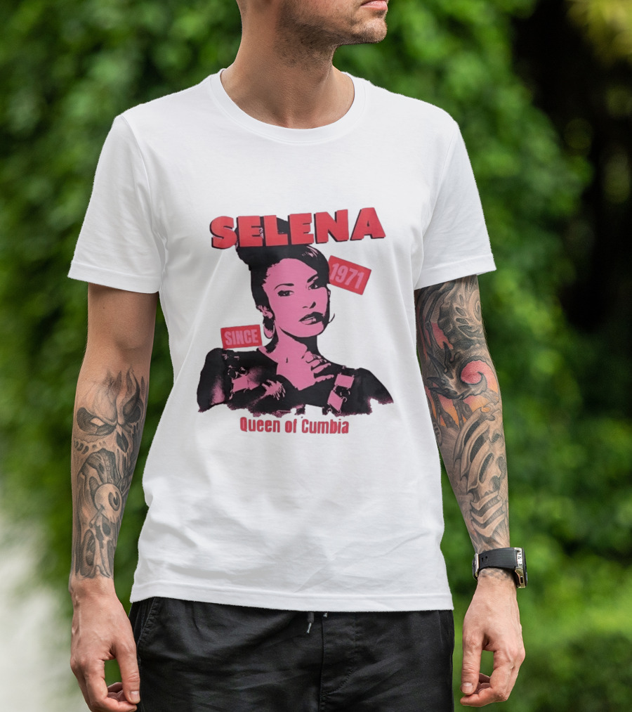 Selena 1971 Queen Of Cumbia Since Tejano Music Legend T-Shirt