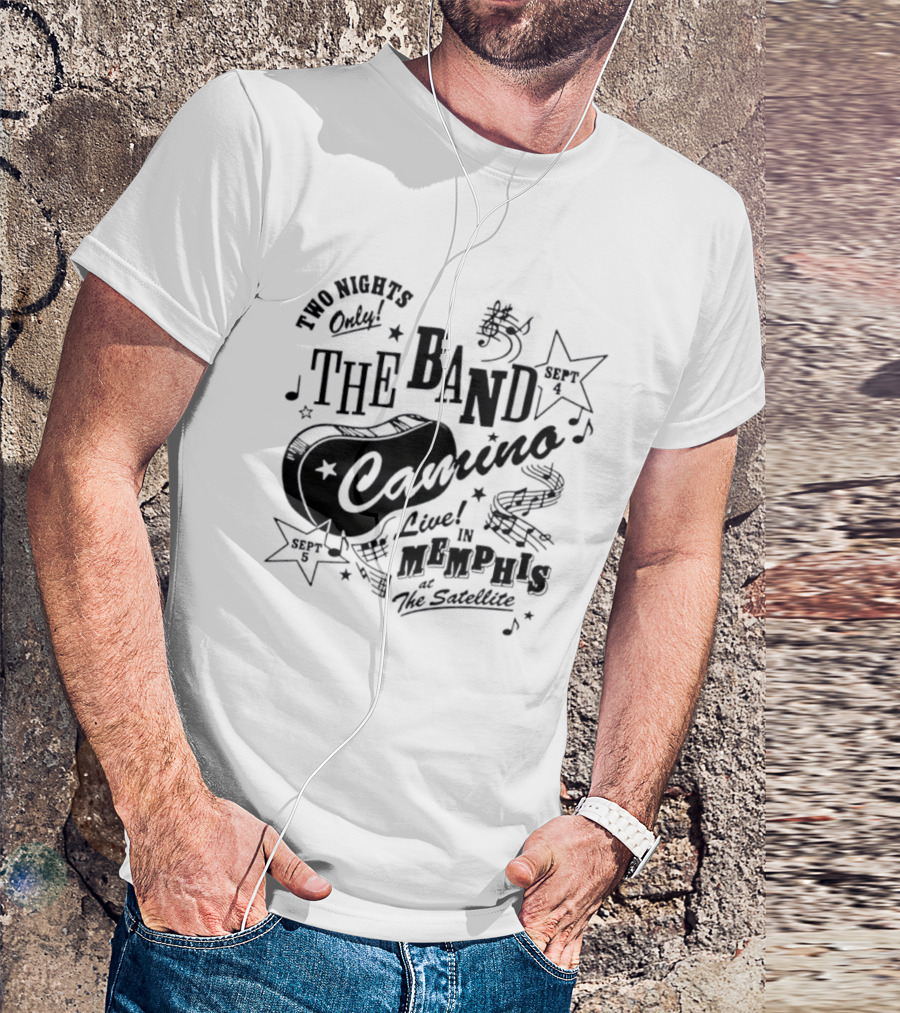 The Band Camino Live In Memphis Two Nights Only T-Shirt