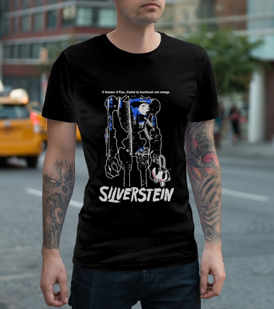 Silverstein A Summer Of Emo Fueled By Heartbreak And Revenge Robot T-Shirt