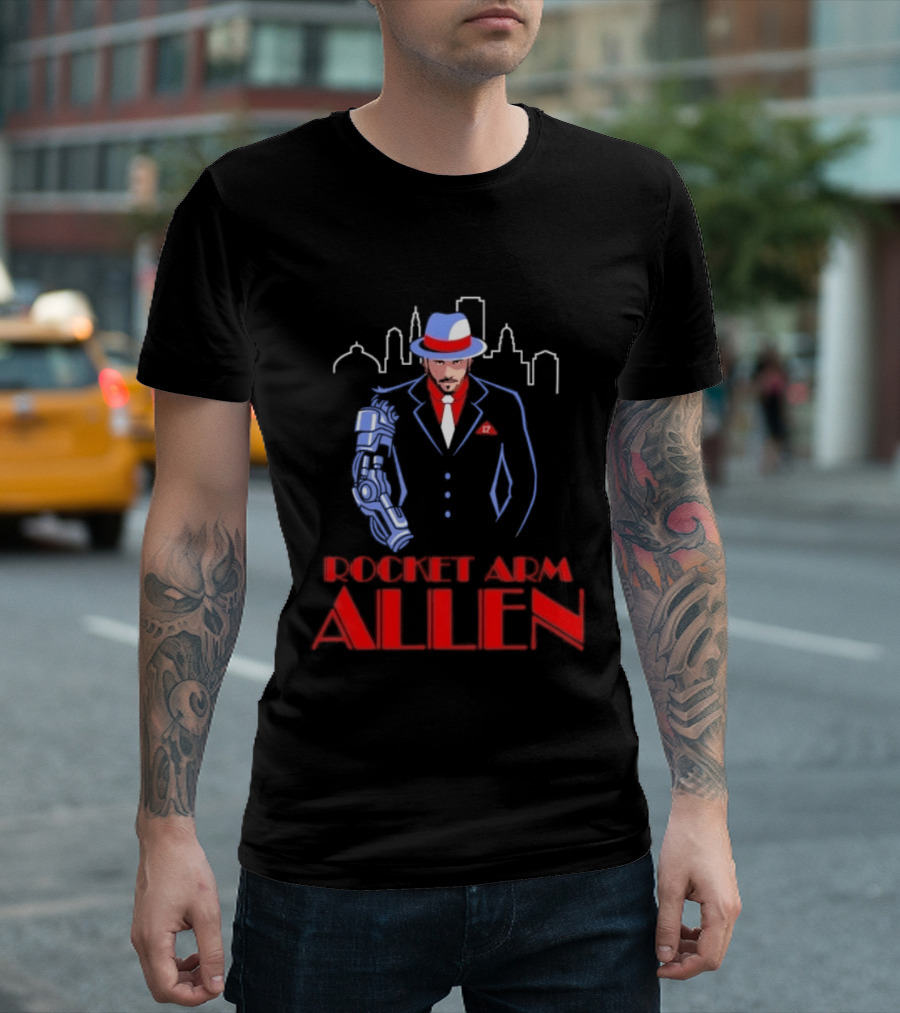 Josh Allen Rocket Arm Allen Buffalo Bills T-Shirt