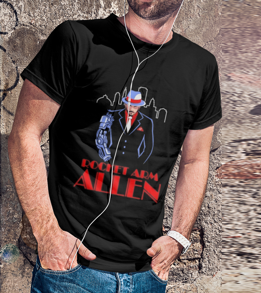 Josh Allen Rocket Arm Allen Buffalo Bills T-Shirt